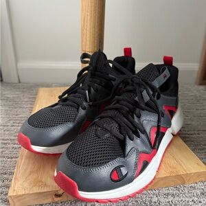 Champion Black and Red Athletic Shoes